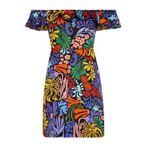 NWT Borgo de Nor Nalani Off The Shoulder Mini Dress